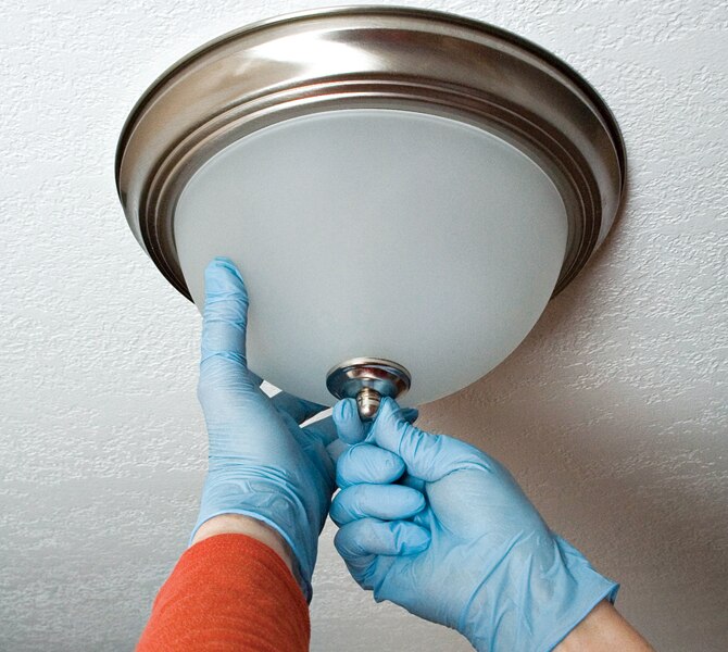 Handyman Services Light Fixture replacement